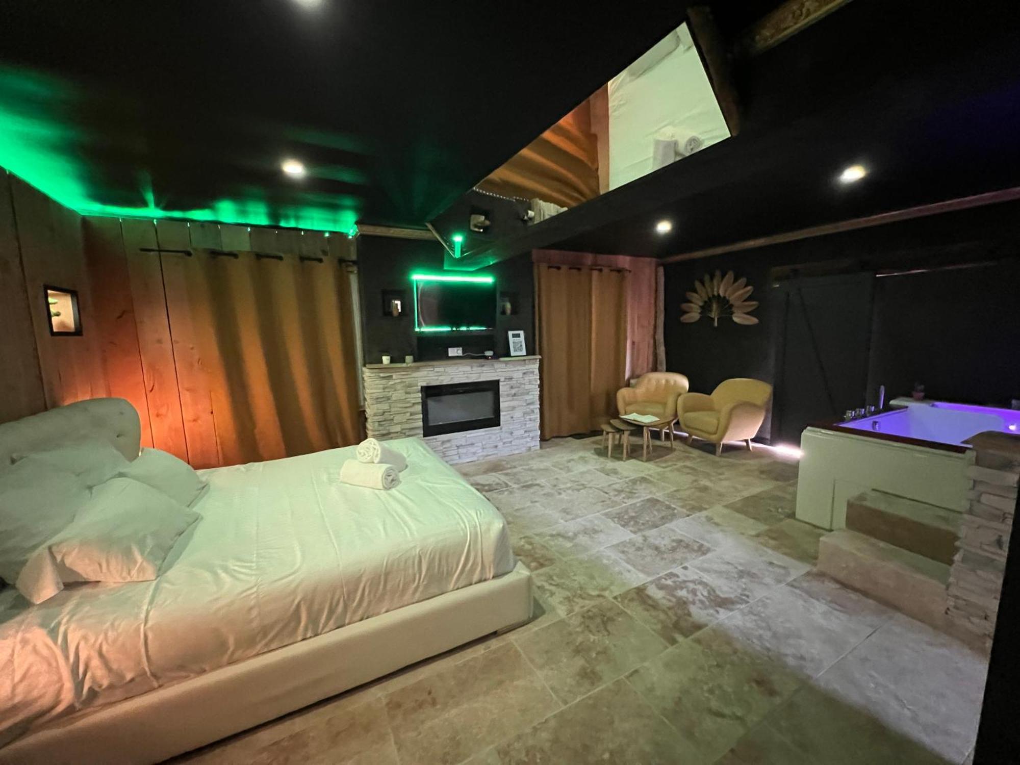 Le Lodge Des Charmes 5 Etoiles Leves Exterior foto